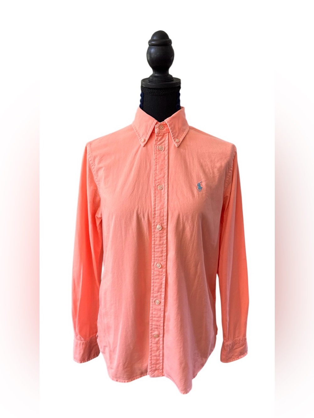 Ralph Lauren Coral-Pink Button-Down Shirt